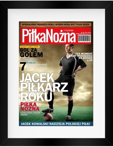 Plakat Gazeta Piłka Nożna