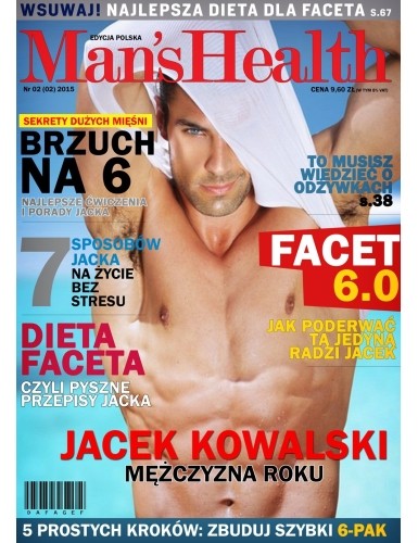 Plakat Gazeta Man's Health