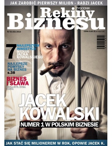 Plakat Gazeta Rekiny Biznesu