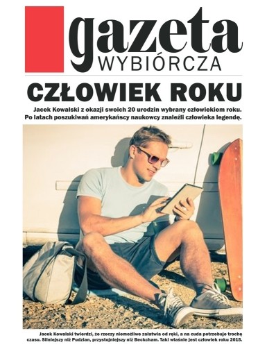 Plakat Gazeta Wybiórcza