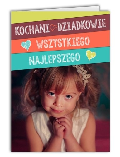 Kartka Kochani Dziadkowie