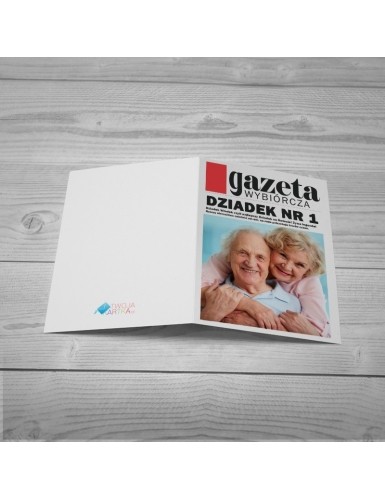 Kartka Gazeta dla Dziadka