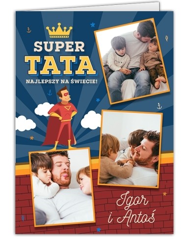 Kartka Super Tata