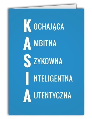 Kartka Kasia