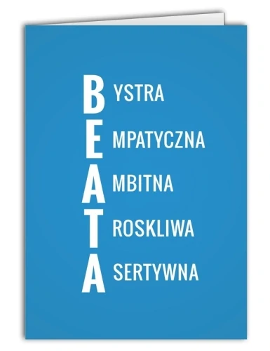 Kartka Beata