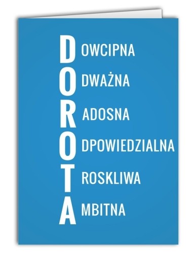 Kartka Dorota