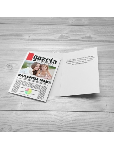 Kartka Najlepsza Mama Gazeta